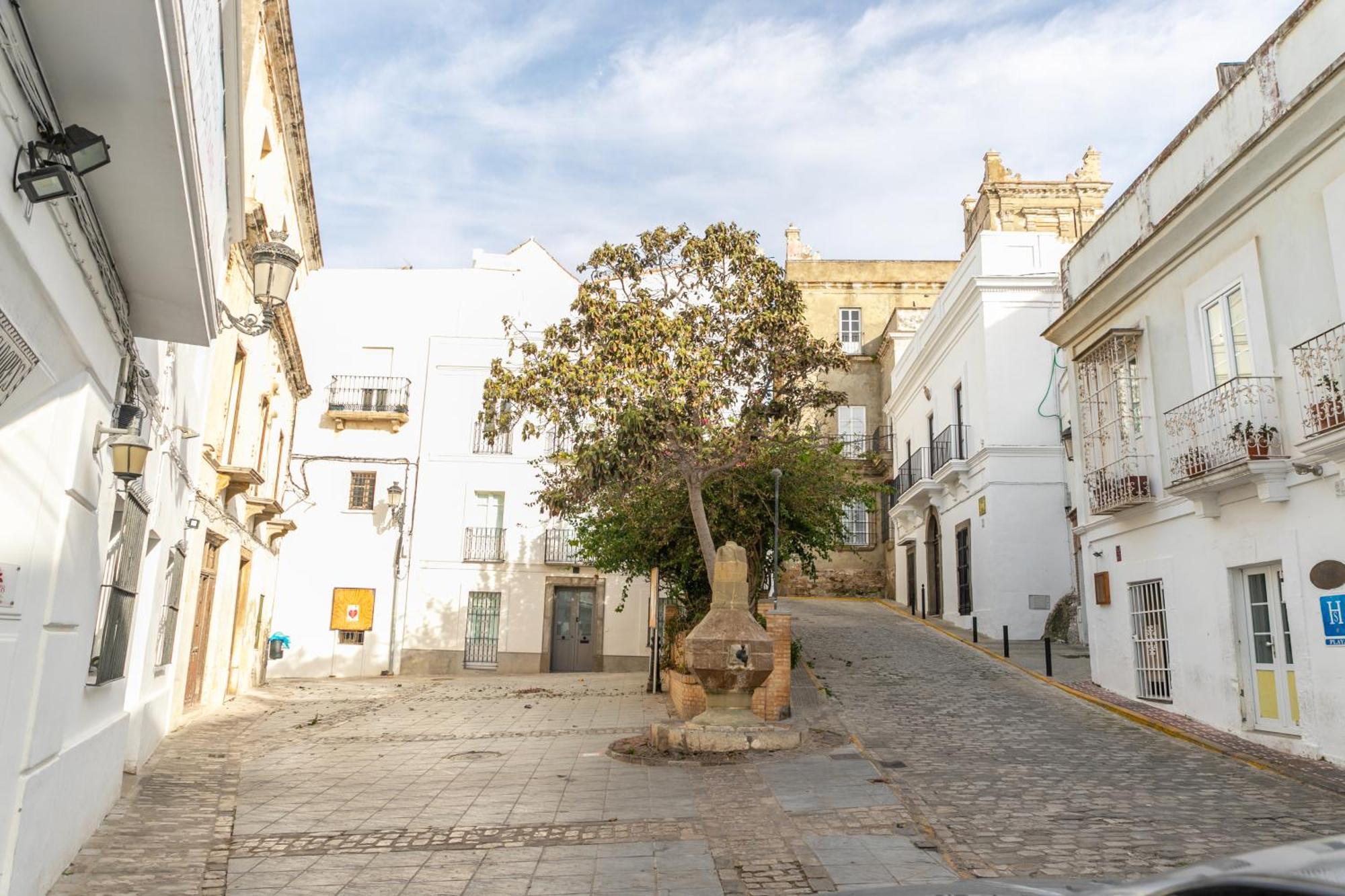 Ferienwohnung Casa Acua Alta Aljaranda - De Diseno Casco Hist Tarifa Exterior foto
